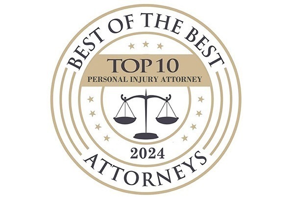 Best of the Best Top 10 Personal Injury Law Award 2024